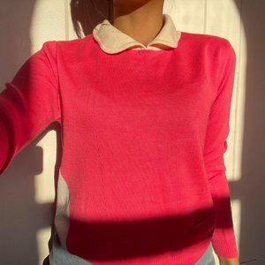 Korean Preppy Twee Sweetheart Sweater